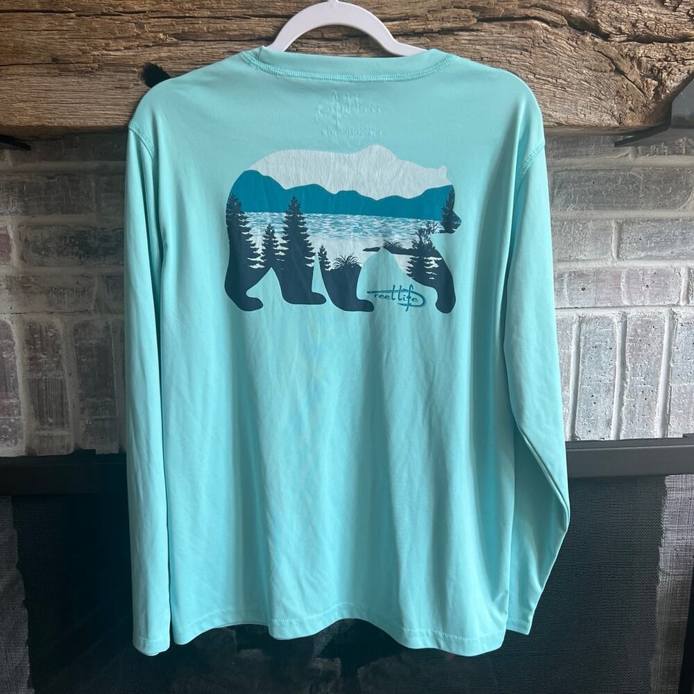 Reel life Long Sleeve‎ bear men’s medium
